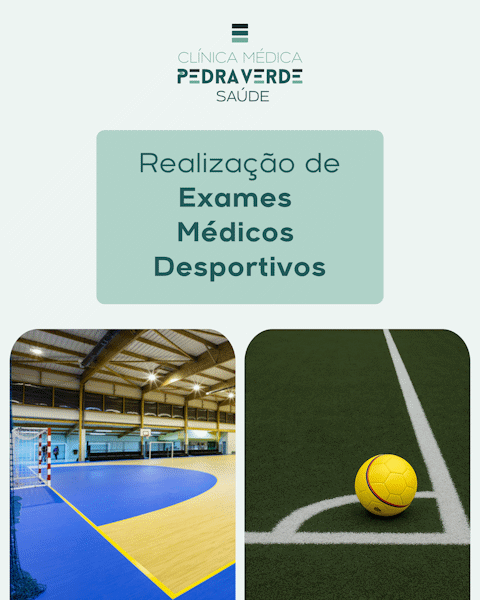 Realização dos Exames Médico Desportivos Realização dos Exames Médico Desportivos